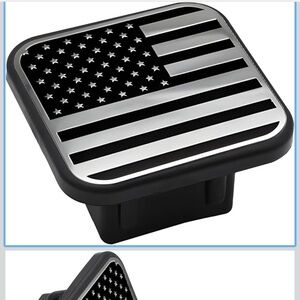 American Flag Trailer Hitch Cover